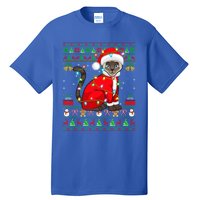 Siamese Cat Lover Matching Ugly Santa Siamese Cat Christmas Funny Gift Tall T-Shirt