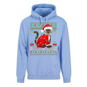 Siamese Cat Lover Matching Ugly Santa Siamese Cat Christmas Funny Gift Unisex Surf Hoodie