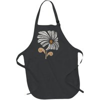 Subtle Comma La Flower Full-Length Apron With Pockets