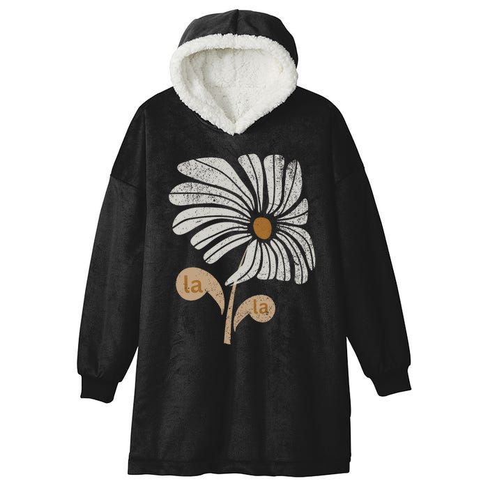 Subtle Comma La Flower Hooded Wearable Blanket