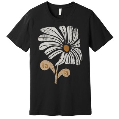 Subtle Comma La Flower Premium T-Shirt