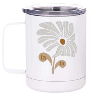 Subtle Comma La Flower 12 oz Stainless Steel Tumbler Cup