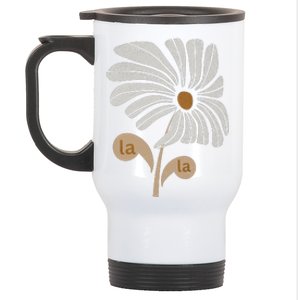 Subtle Comma La Flower Stainless Steel Travel Mug