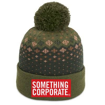 Something Corporate Logo The Baniff Cuffed Pom Beanie