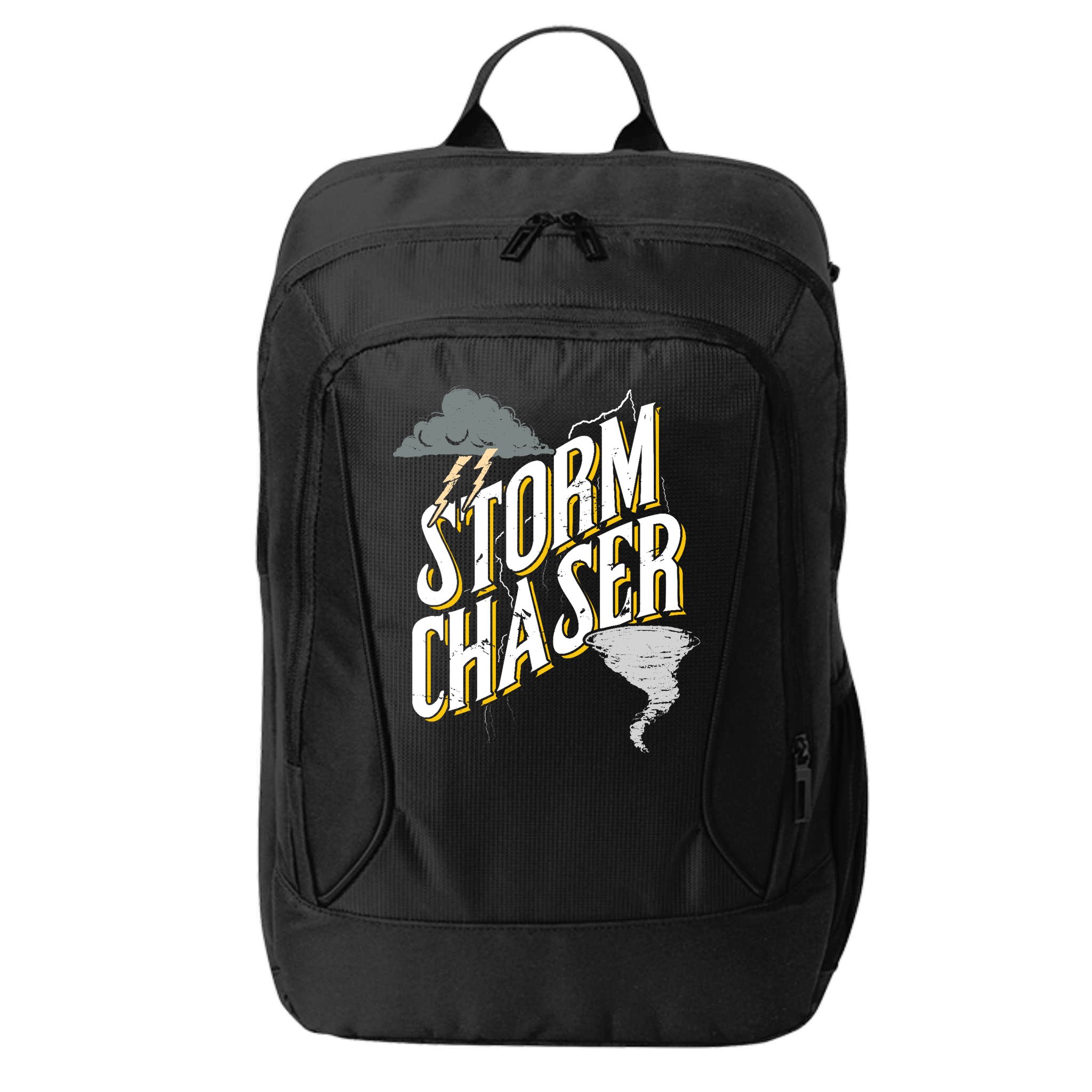 Storm Chaser Lightning | Tornado Hurricane | Storm Chasing City Backpack