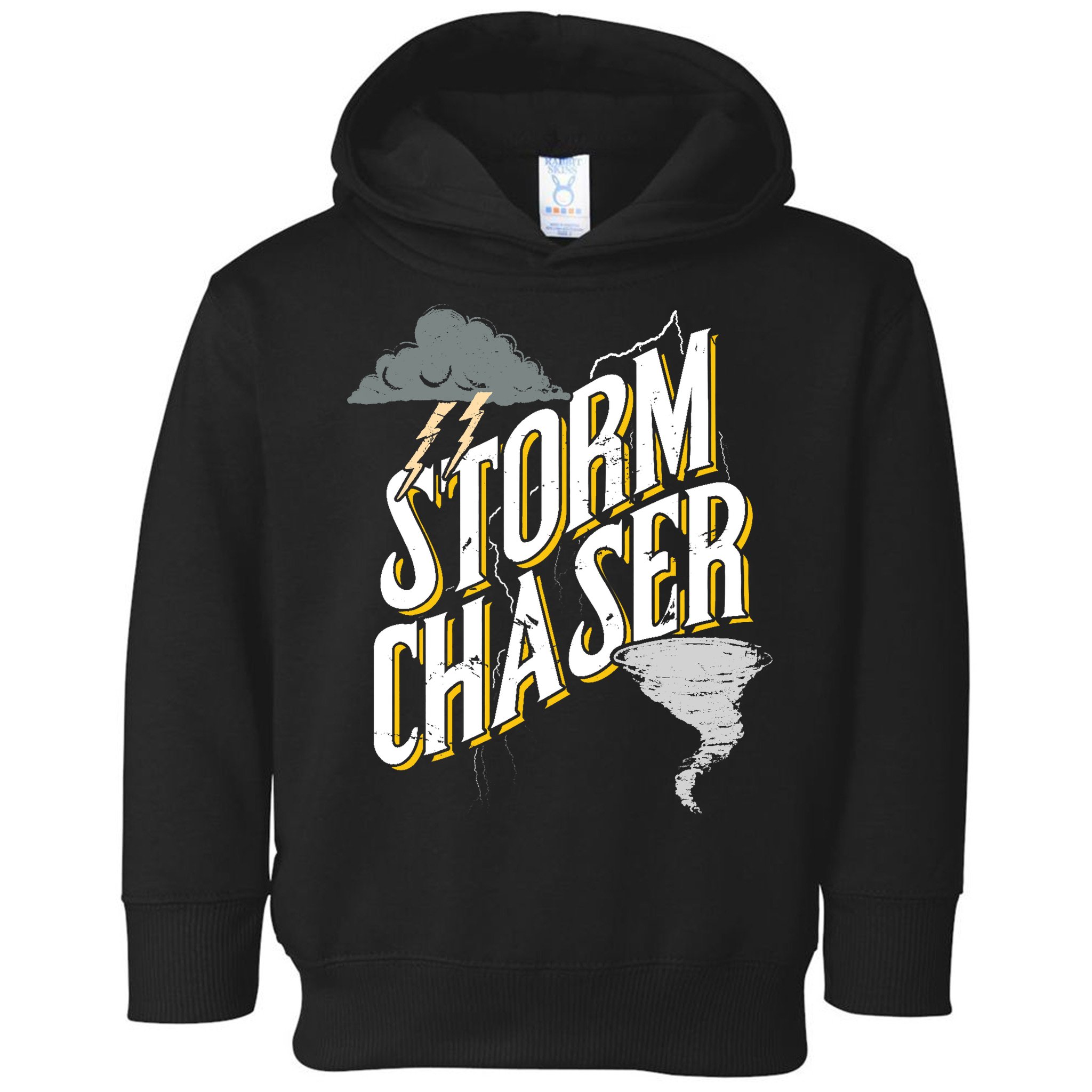Storm Chaser Lightning | Tornado Hurricane | Storm Chasing Toddler Hoodie