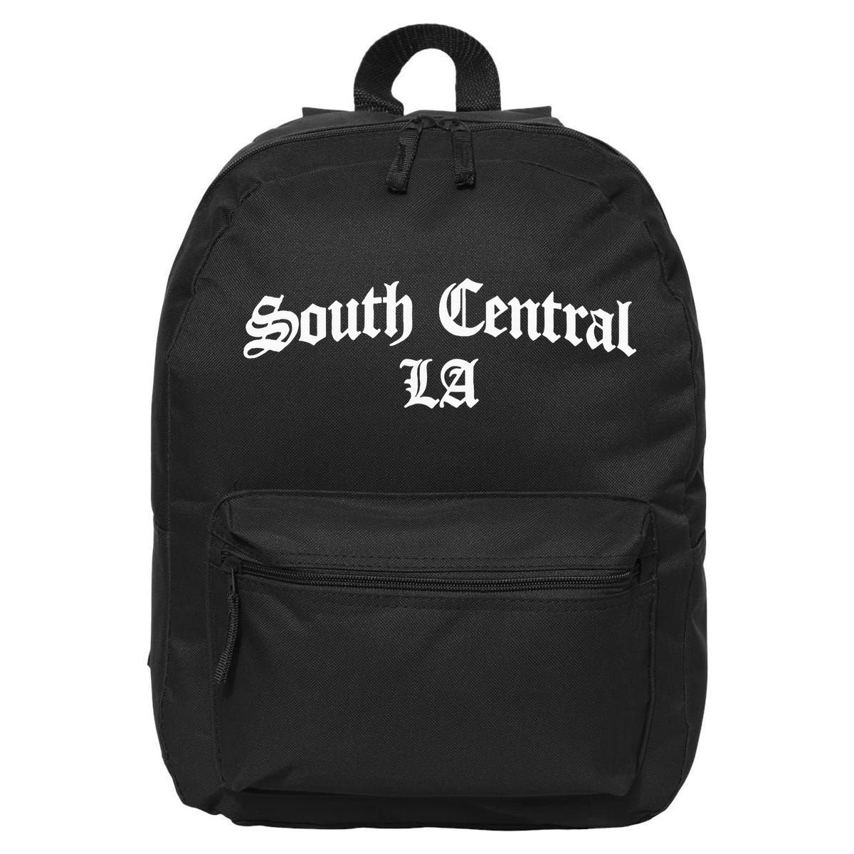 South Central La Los Angeles Chicano Biker Chicana Mexican 16 in Basic Backpack
