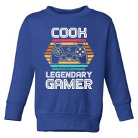 Special Cook Legendary Video Gamer Custom Name Personalized Gift Toddler Sweatshirt