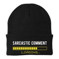 Sarcastic Comment Loading Please Wait Funny Sarcasm Humor Beanie