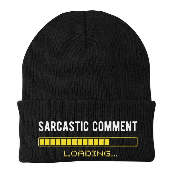 Sarcastic Comment Loading Please Wait Funny Sarcasm Humor Beanie
