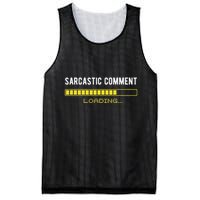 Sarcastic Comment Loading Please Wait Funny Sarcasm Humor Mesh Reversible Basketball Jersey Tank