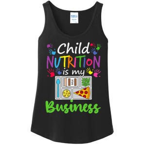 School Cafeteria Lunch Lady Child Nutrition Is My Business Ladies Essential Tank