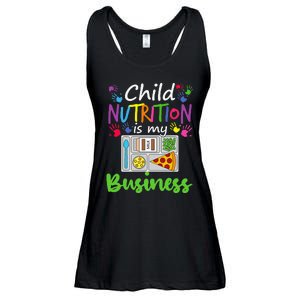 School Cafeteria Lunch Lady Child Nutrition Is My Business Ladies Essential Flowy Tank