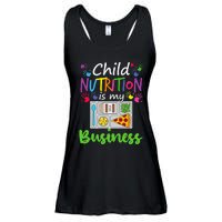 School Cafeteria Lunch Lady Child Nutrition Is My Business Ladies Essential Flowy Tank