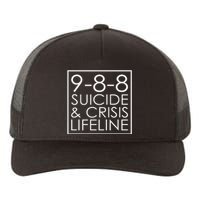 Suicide Crisis Lifeline 988 Vintage Retro Fashion Yupoong Adult 5-Panel Trucker Hat