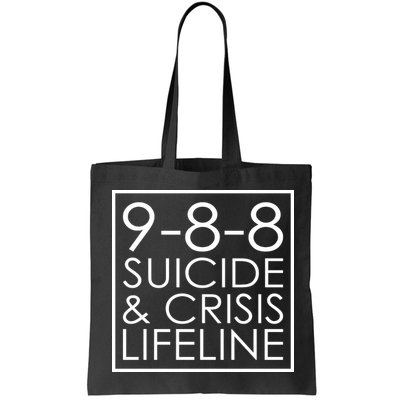 Suicide Crisis Lifeline 988 Vintage Retro Fashion Bag