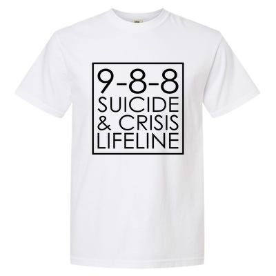 Suicide Crisis Lifeline 988 Vintage Retro Fashion Garment-Dyed Heavyweight T-Shirt