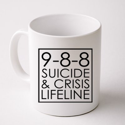 Suicide Crisis Lifeline 988 Vintage Retro Fashion Coffee Mug