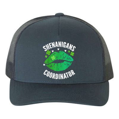 Shenanigans Coordinator Lips Sexy Shamrock St Patrick's Day Yupoong Adult 5-Panel Trucker Hat