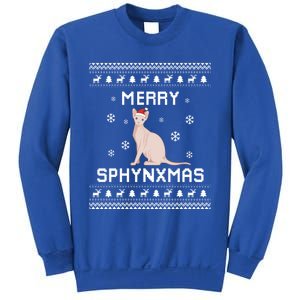 Sphynx Cat Lover Christmas Ugly Xmas Sweater Sphynx Gift Sweatshirt