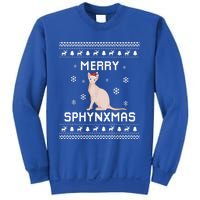 Sphynx Cat Lover Christmas Ugly Xmas Sweater Sphynx Gift Sweatshirt