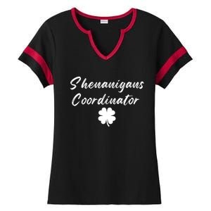 Shenanigans Coordinator Lucky Charmer Ladies Halftime Notch Neck Tee