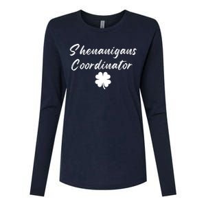 Shenanigans Coordinator Lucky Charmer Womens Cotton Relaxed Long Sleeve T-Shirt