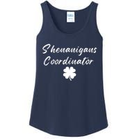 Shenanigans Coordinator Lucky Charmer Ladies Essential Tank