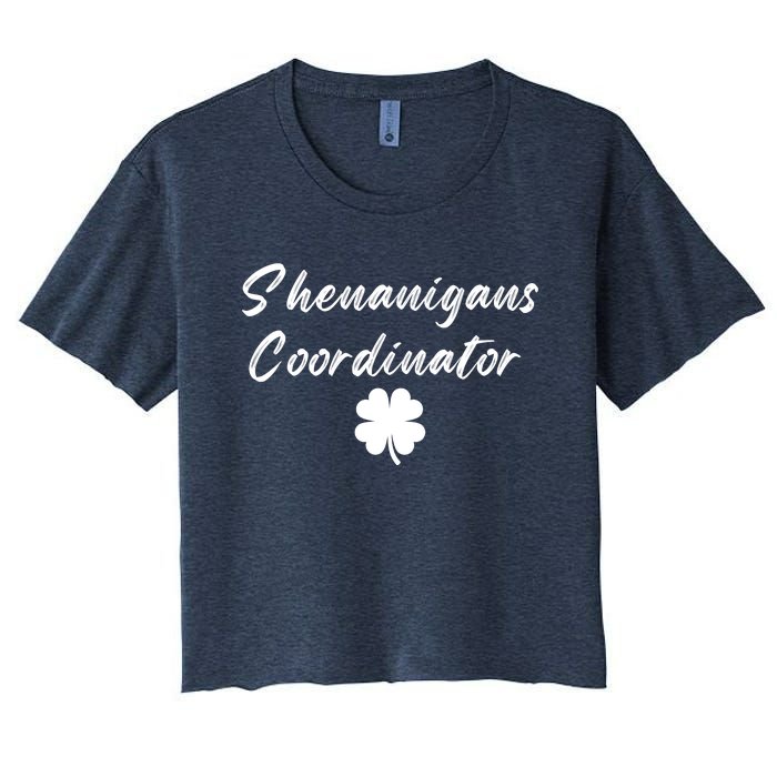 Shenanigans Coordinator Lucky Charmer Women's Crop Top Tee