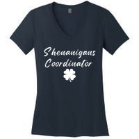 Shenanigans Coordinator Lucky Charmer Women's V-Neck T-Shirt