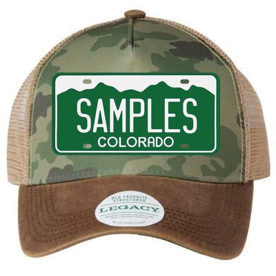 Samples Colorado License Plate Legacy Tie Dye Trucker Hat