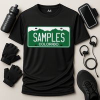 Samples Colorado License Plate Performance Shirt