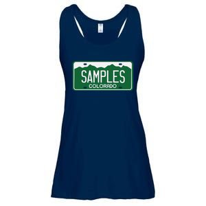 Samples Colorado License Plate Ladies Essential Flowy Tank