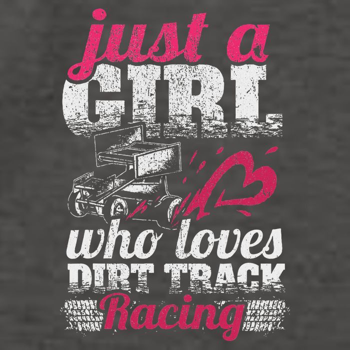 Sprint Car Lover Just A Girl Who Loves Dirt Track Racing Vector Backpack