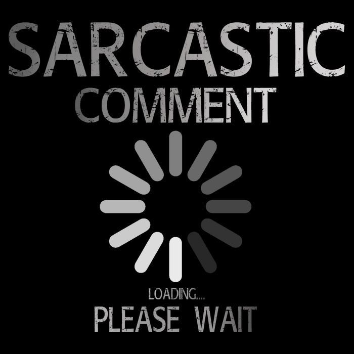Sarcastic Comment Loading Please Wait 7-Panel Snapback Hat