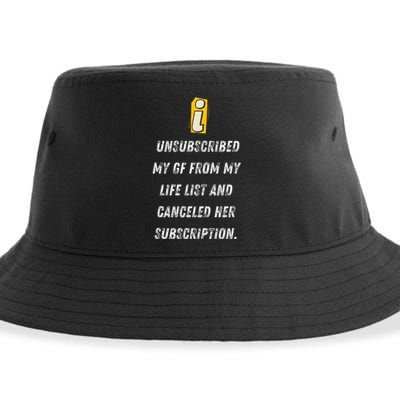 Subscription Canceled Life’S New Chapter Gift Sustainable Bucket Hat