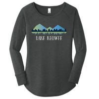 South Carolina Lake Lake Keowee Sc Women's Perfect Tri Tunic Long Sleeve Shirt