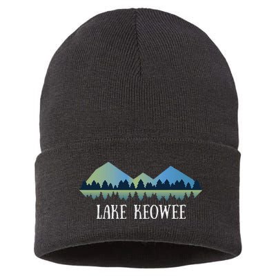 South Carolina Lake Lake Keowee Sc Sustainable Knit Beanie