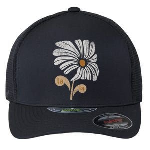 Subtle Comma La Flower Flexfit Unipanel Trucker Cap