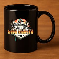 Sin City Las Vegas 11oz C Handle Ceramic Mug