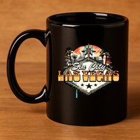 Sin City Las Vegas 11oz C Handle Ceramic Mug