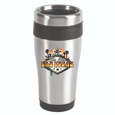 Sin City Las Vegas 16oz Travel Tumbler