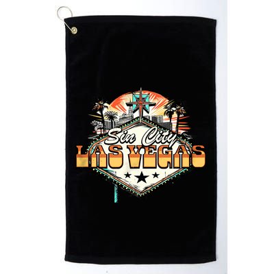 Sin City Las Vegas Golf Towel