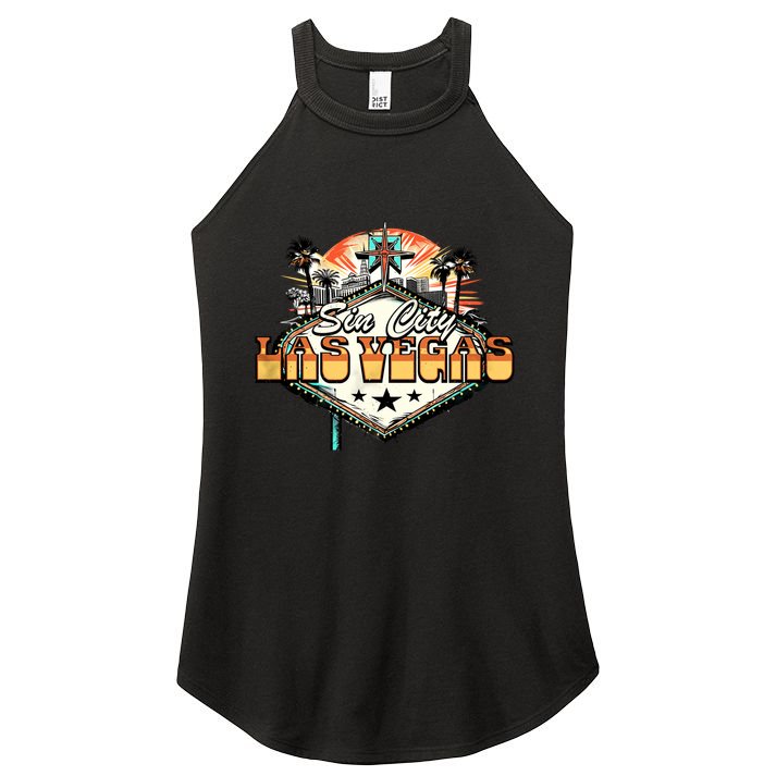 Sin City Las Vegas Women's Perfect Tri Rocker Tank