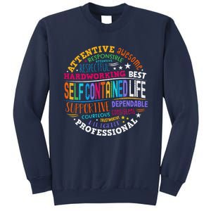 Self Contained Life Teacher Appreciation Week Back To School Sweatshirt