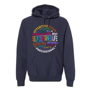 Self Contained Life Teacher Appreciation Week Back To School Premium Hoodie