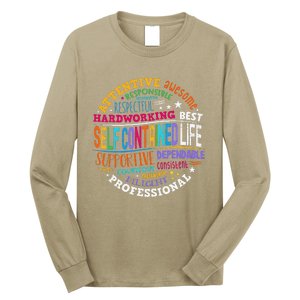 Self Contained Life Teacher Appreciation Week Back To School Long Sleeve Shirt