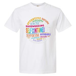 Self Contained Life Teacher Appreciation Week Back To School Garment-Dyed Heavyweight T-Shirt