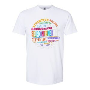 Self Contained Life Teacher Appreciation Week Back To School Softstyle CVC T-Shirt