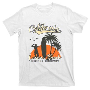 Surfing California Laguna Beach Orange Country Summer For Surf Lovers Gift T-Shirt